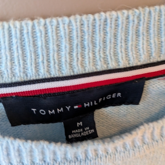 Tommy Hilfiger Blue Polar Bear Sweater M - Picture 4 of 11